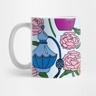 Perfume and Peonies Light Palette Mug